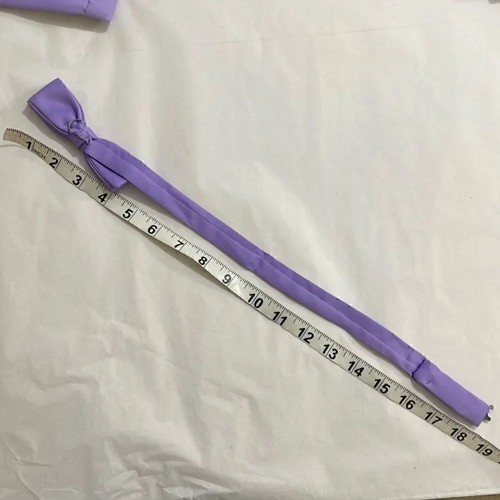 Lavender Purple Bow tie and matching Cummerbund -Vintage.